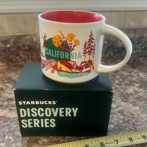 Starbucks California Discovery Mug - White and Red